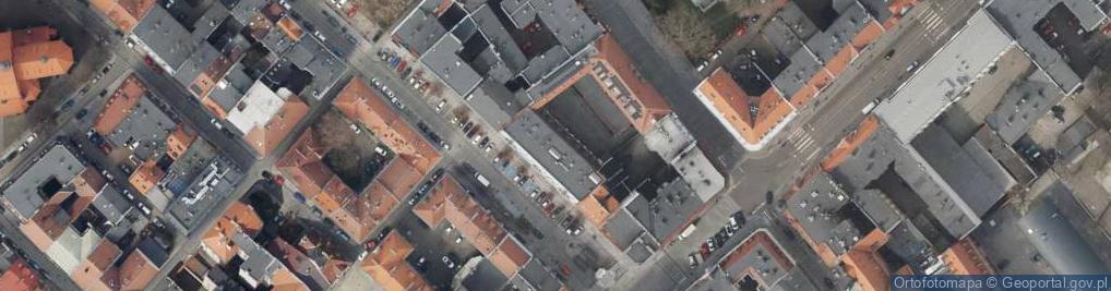 Zdjęcie satelitarne Powiatowy Urząd Pracy w Gliwicach