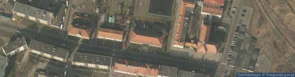 Zdjęcie satelitarne Powiatowy Urząd Pracy w Górze
