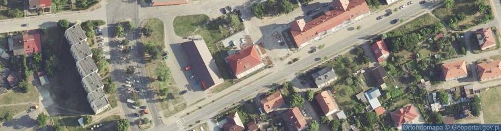 Zdjęcie satelitarne Powiatowy Urząd Pracy w Gorzowie Wielkopolskim Filia w Kostrzynie