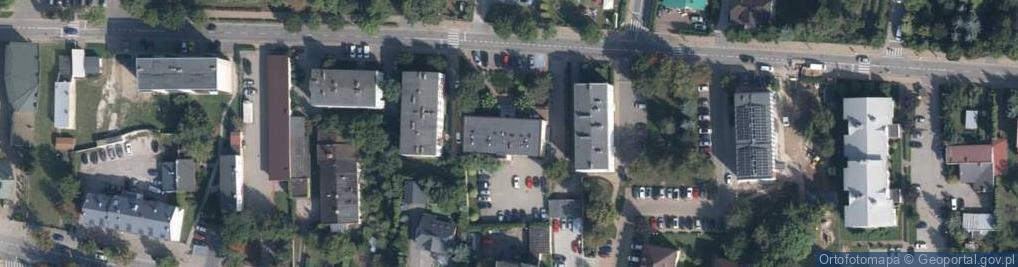 Zdjęcie satelitarne Powiatowy Urząd Pracy w Grójcu