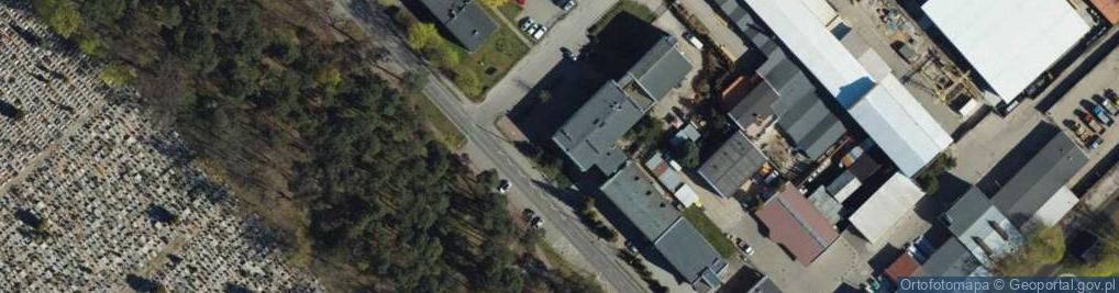 Zdjęcie satelitarne Powiatowy Urząd Pracy w Grudziądzu