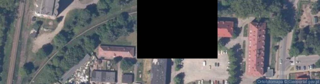 Zdjęcie satelitarne Powiatowy Urząd Pracy w Gryficach