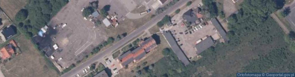 Zdjęcie satelitarne Powiatowy Urząd Pracy w Kamieniu Pomorskim