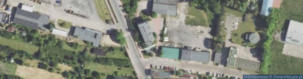 Zdjęcie satelitarne Powiatowy Urząd Pracy w Kłobucku