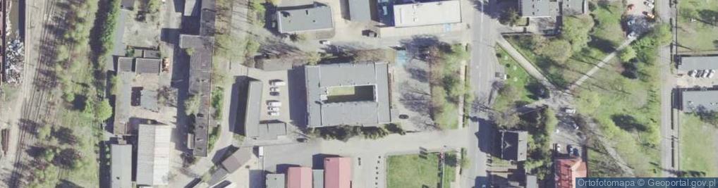 Zdjęcie satelitarne Powiatowy Urząd Pracy w Lesznie