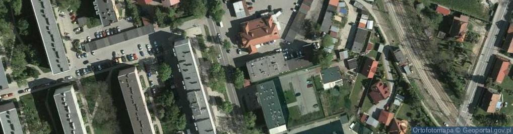 Zdjęcie satelitarne Powiatowy Urząd Pracy w Leżajsku