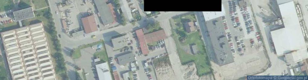 Zdjęcie satelitarne Powiatowy Urząd Pracy w Myślenicach
