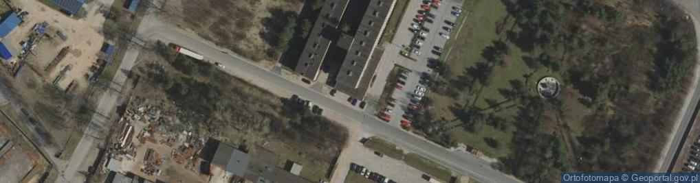 Zdjęcie satelitarne Powiatowy Urząd Pracy w Myszkowie