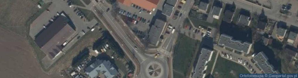 Zdjęcie satelitarne Powiatowy Urząd Pracy w Nowym Dworze Gdańskim
