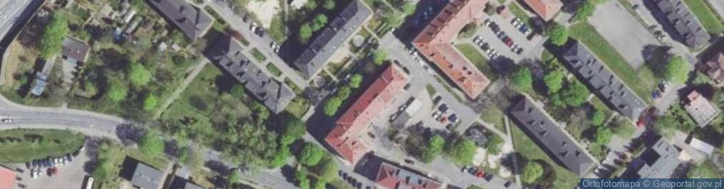 Zdjęcie satelitarne Powiatowy Urząd Pracy w Opolu Filia w Ozimku