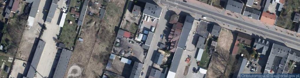 Zdjęcie satelitarne Powiatowy Urząd Pracy w Pabianicach Filia w Konstantynowie Łódzkim