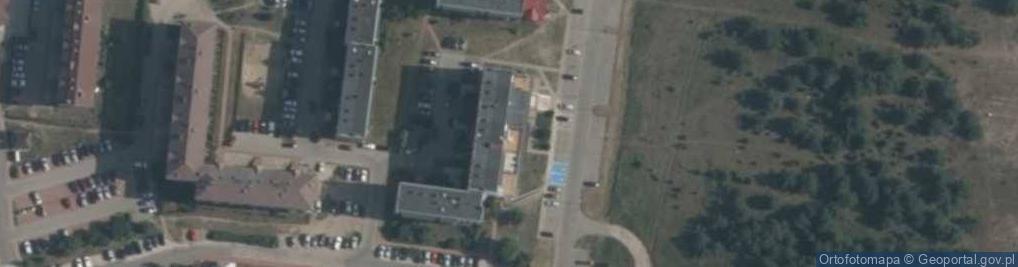 Zdjęcie satelitarne Powiatowy Urząd Pracy w Piszu