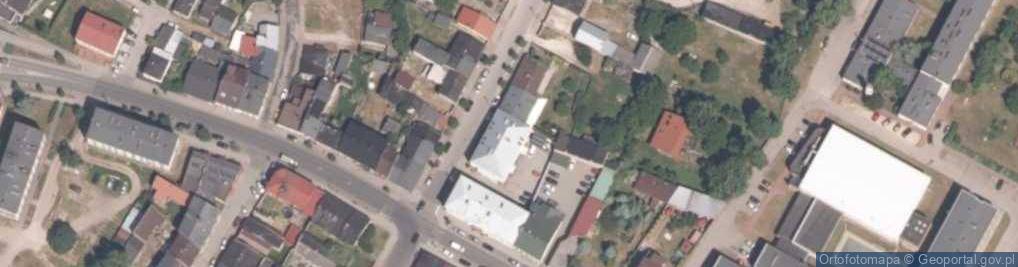 Zdjęcie satelitarne Powiatowy Urząd Pracy w Radomsku Filia w Przedborzu