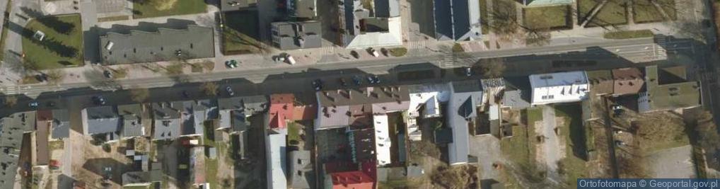Zdjęcie satelitarne Powiatowy Urząd Pracy w Siedlcach