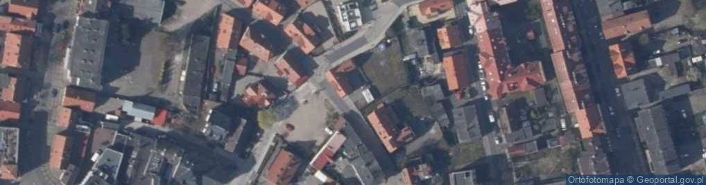 Zdjęcie satelitarne Powiatowy Urząd Pracy w Słupsku Filia w Ustce