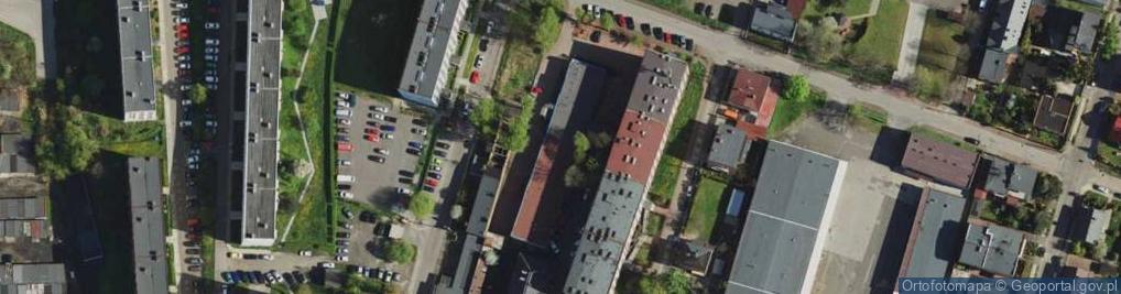 Zdjęcie satelitarne Powiatowy Urząd Pracy w Sosnowcu