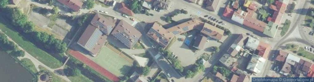 Zdjęcie satelitarne Powiatowy Urząd Pracy w Staszowie