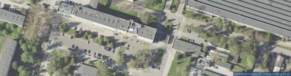 Zdjęcie satelitarne Powiatowy Urząd Pracy w Świdniku