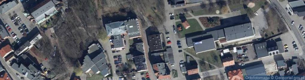 Zdjęcie satelitarne Powiatowy Urząd Pracy w Świebodzinie