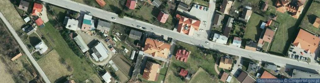 Zdjęcie satelitarne Powiatowy Urząd Pracy w Tarnowie Lokalny Punkt Informacyjno-Konsultacyjny w Radłowie