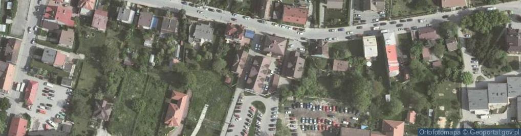Zdjęcie satelitarne Powiatowy Urząd Pracy w Wieliczce