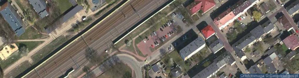 Zdjęcie satelitarne Powiatowy Urząd Pracy w Wołominie
