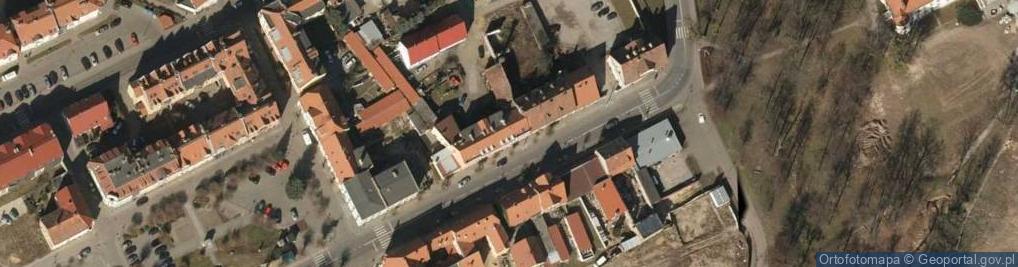 Zdjęcie satelitarne Powiatowy Urząd Pracy w Wołowie Filia w Brzegu Dolnym