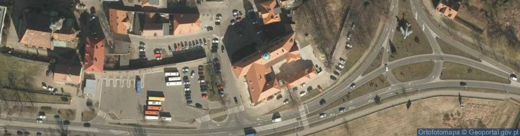 Zdjęcie satelitarne Powiatowy Urząd Pracy w Wołowie