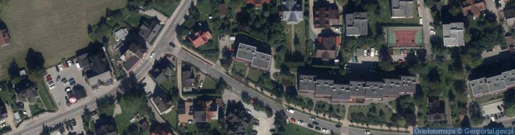 Zdjęcie satelitarne Powiatowy Urząd Pracy w Zakopanem