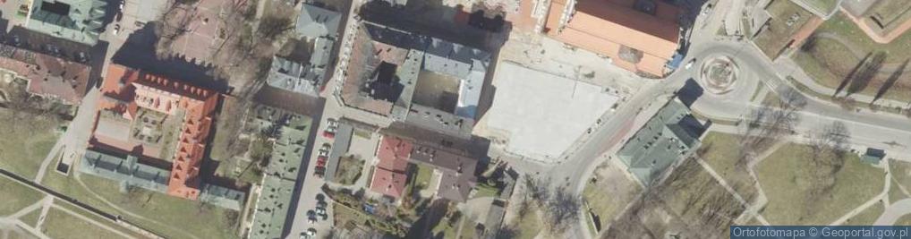Zdjęcie satelitarne Powiatowy Urząd Pracy w Zamościu