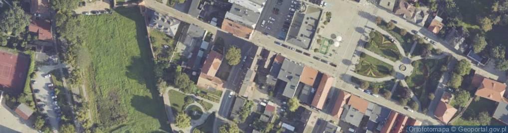 Zdjęcie satelitarne Powiatowy Urząd Pracy we Wschowie