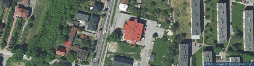 Zdjęcie satelitarne Urząd Pracy Powiatu Krakowskiego Filia w Słomnikach