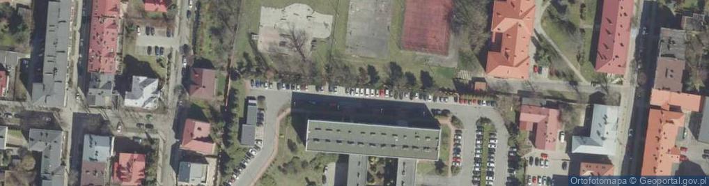 Zdjęcie satelitarne Wojewódzki Urząd Pracy w Krakowie Zespół Zamiejscowy w Tarnowie