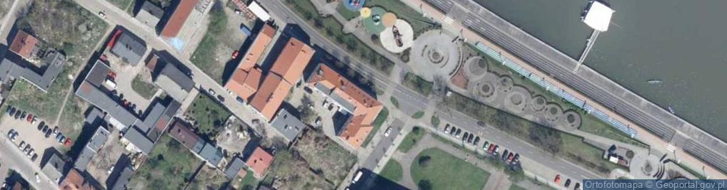 Zdjęcie satelitarne Wojewódzki Urząd Pracy w Toruniu Filia we Włocławku