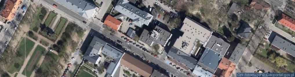 Zdjęcie satelitarne Wojewódzki Urząd Pracy w Warszawie Filia w Płocku
