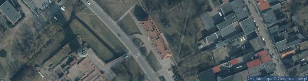 Zdjęcie satelitarne Urząd Stanu Cywilnego w Brodnicy