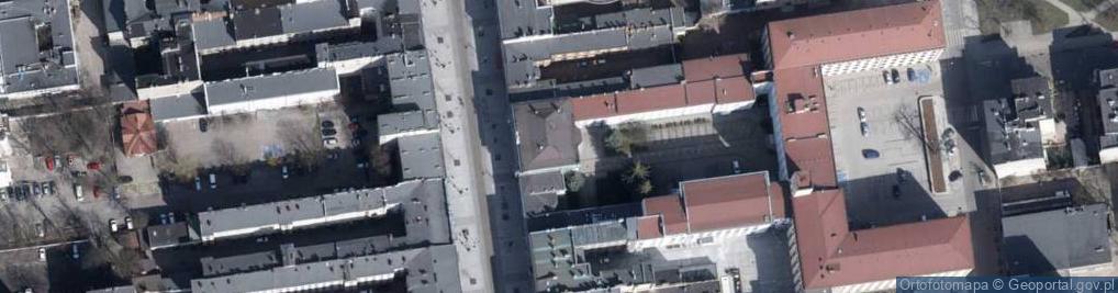 Zdjęcie satelitarne Łódzki Urząd Wojewódzki