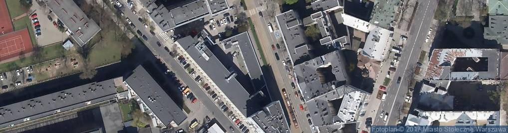 Zdjęcie satelitarne Mazowiecki Urząd Wojewódzki Wydział Kontroli