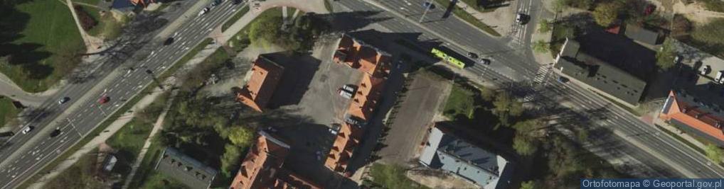 Zdjęcie satelitarne Wojewódzkie Centrum Powiadamiania Ratunkowego