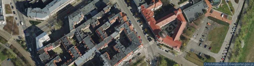 Zdjęcie satelitarne Biuro Detektywistyczne "Arcano" Paweł Aleksandrowicz