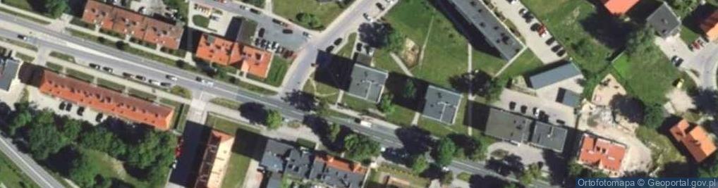 Zdjęcie satelitarne Pielęgniarki Rodzinne Książek Spółka Partnerska
