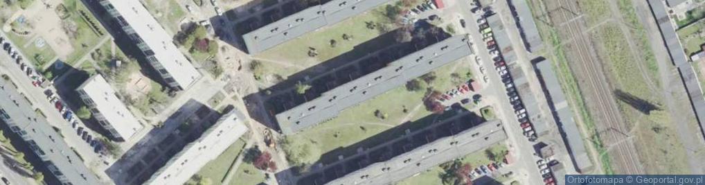 Zdjęcie satelitarne Busekspres Robert. Firma transportowa