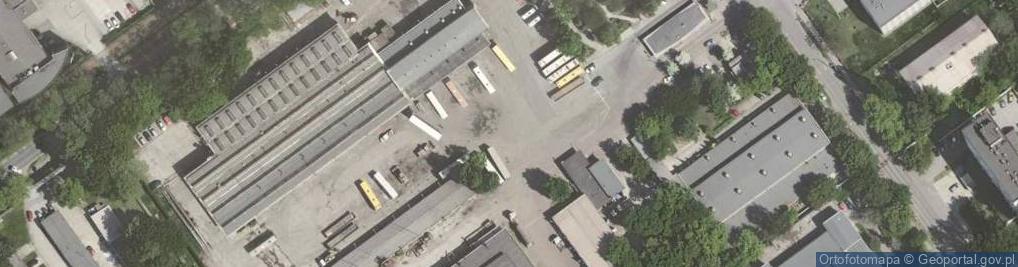 Zdjęcie satelitarne Przedsiębiorstwo Transportu Samochodowego S.A.