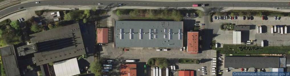 Zdjęcie satelitarne Staszek. Przewóz osób, wynajem autokarów. S. Majewski