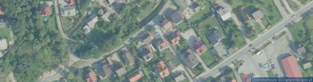 Zdjęcie satelitarne Taxi Myślenice