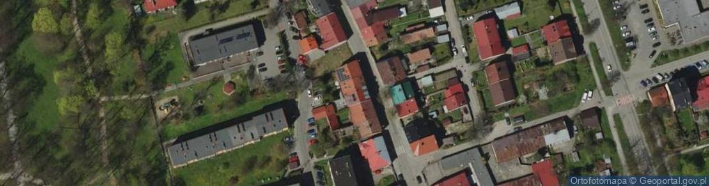 Zdjęcie satelitarne Agencja Usług Projektowo Budowlanych Hajduk