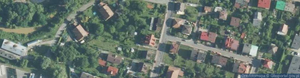 Zdjęcie satelitarne Balustrady Brzesko