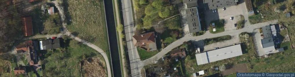 Zdjęcie satelitarne Brudny Dach