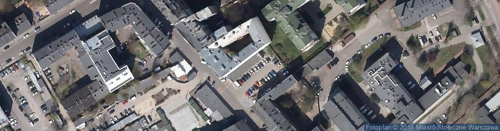 Zdjęcie satelitarne Centrum medycyny laserowej