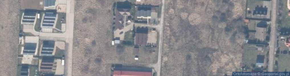 Zdjęcie satelitarne Domki Sarbinowo - SŁONECZNY ZAKĄTEK